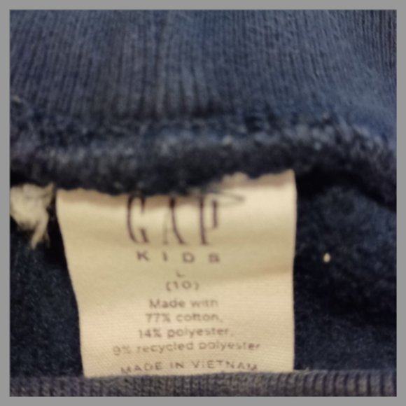 Gap Basic Sweatpants Joggers Girl Size 10 - Picture 6 of 7